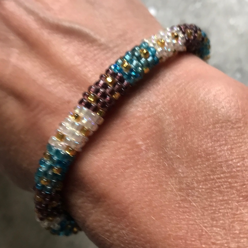 Lily and Laura beaded bracelet